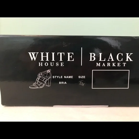 White House Black Market Grommet Detail Sandal 8 - Picture 9 of 9